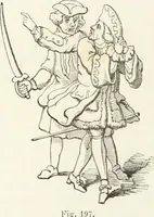An illustration from Histoire de la caricature et du grotesque dans la littérature et dans l'art (1875)