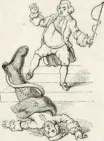 An illustration from Histoire de la caricature et du grotesque dans la littérature et dans l'art (1875)