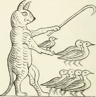 An illustration from Histoire de la caricature et du grotesque dans la littérature et dans l'art (1875)