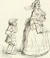 An illustration from Histoire de la caricature et du grotesque dans la littérature et dans l'art (1875)