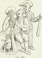An illustration from Histoire de la caricature et du grotesque dans la littérature et dans l'art (1875)
