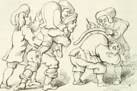 Picture 208 of 236 from Histoire de la caricature et du grotesque dans la littérature et dans l'art (1875), leaf 444
