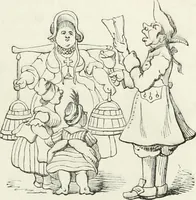 An illustration from Histoire de la caricature et du grotesque dans la littérature et dans l'art (1875)