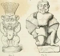 An illustration from Histoire de la caricature et du grotesque dans la littérature et dans l'art (1875)