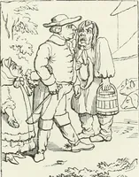 An illustration from Histoire de la caricature et du grotesque dans la littérature et dans l'art (1875)