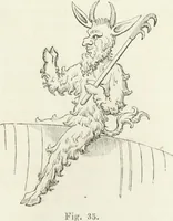 An illustration from Histoire de la caricature et du grotesque dans la littérature et dans l'art (1875)