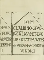 An illustration from Histoire de l'Académie royale des inscriptions et belles lettres, depuis son establissement jusqu'à présent : Avec les Mémoires de littérature tirez des registres de cette Académie depuis son renouvellement jusqu'en 1710 (1736)