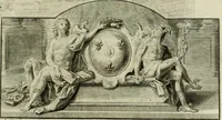 An illustration from Histoire de l'Académie royale des inscriptions et belles lettres, depuis son establissement jusqu'à présent : Avec les Mémoires de littérature tirez des registres de cette Académie depuis son renouvellement jusqu'en 1710 (1736)