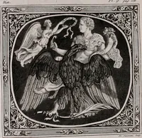 An illustration from Histoire de l'Académie royale des inscriptions et belles lettres, depuis son establissement jusqu'à présent : Avec les Mémoires de littérature tirez des registres de cette Académie depuis son renouvellement jusqu'en 1710 (1736)