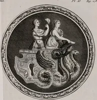 An illustration from Histoire de l'Académie royale des inscriptions et belles lettres, depuis son establissement jusqu'à présent : Avec les Mémoires de littérature tirez des registres de cette Académie depuis son renouvellement jusqu'en 1710 (1736)