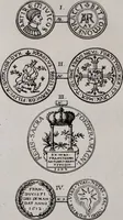An illustration from Histoire de l'Académie royale des inscriptions et belles lettres, depuis son establissement jusqu'à présent : Avec les Mémoires de littérature tirez des registres de cette Académie depuis son renouvellement jusqu'en 1710 (1736)
