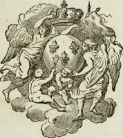 An illustration from Histoire de l'Académie royale des inscriptions et belles lettres, depuis son establissement jusqu'à présent : Avec les Mémoires de littérature tirez des registres de cette Académie depuis son renouvellement jusqu'en 1710 (1736)