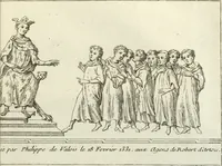Picture 29 of 31 from Histoire de l'Académie royale des inscriptions et belles lettres, depuis son establissement jusqu'à présent : Avec les Mémoires de littérature tirez des registres de cette Académie depuis son renouvellement jusqu'en 1710 (1736), leaf 642