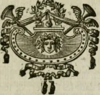 An illustration from Histoire de l'Académie royale des inscriptions et belles lettres, depuis son establissement jusqu'à présent : Avec les Mémoires de littérature tirez des registres de cette Académie depuis son renouvellement jusqu'en 1710 (1736)