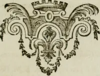 An illustration from Histoire de l'Académie royale des inscriptions et belles lettres, depuis son establissement jusqu'à présent : Avec les Mémoires de littérature tirez des registres de cette Académie depuis son renouvellement jusqu'en 1710 (1736)