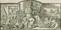An illustration from Histoire de l'Académie royale des inscriptions et belles lettres, depuis son establissement jusqu'à présent : Avec les Mémoires de littérature tirez des registres de cette Académie depuis son renouvellement jusqu'en 1710 (1736)