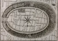 An illustration from Histoire de l'Académie royale des inscriptions et belles lettres, depuis son establissement jusqu'à présent : Avec les Mémoires de littérature tirez des registres de cette Académie depuis son renouvellement jusqu'en 1710 (1736)