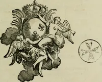An illustration from Histoire de l'Académie royale des inscriptions et belles lettres, depuis son establissement jusqu'à présent : Avec les Mémoires de littérature tirez des registres de cette Académie depuis son renouvellement jusqu'en 1710 (1736)