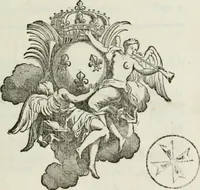 An illustration from Histoire de l'Académie royale des inscriptions et belles lettres, depuis son establissement jusqu'à présent : Avec les Mémoires de littérature tirez des registres de cette Académie depuis son renouvellement jusqu'en 1710 (1736)