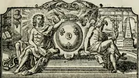 An illustration from Histoire de l'Académie royale des inscriptions et belles lettres, depuis son establissement jusqu'à présent : Avec les Mémoires de littérature tirez des registres de cette Académie depuis son renouvellement jusqu'en 1710 (1736)