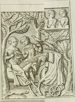 An illustration from Histoire de l'Académie royale des inscriptions et belles lettres, depuis son establissement jusqu'à présent : Avec les Mémoires de littérature tirez des registres de cette Académie depuis son renouvellement jusqu'en 1710 (1736)