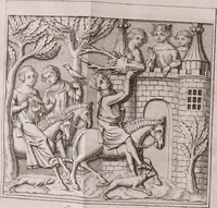 An illustration from Histoire de l'Académie royale des inscriptions et belles lettres, depuis son establissement jusqu'à présent : Avec les Mémoires de littérature tirez des registres de cette Académie depuis son renouvellement jusqu'en 1710 (1736)