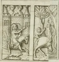 An illustration from Histoire de l'Académie royale des inscriptions et belles lettres, depuis son establissement jusqu'à présent : Avec les Mémoires de littérature tirez des registres de cette Académie depuis son renouvellement jusqu'en 1710 (1736)
