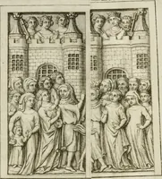 An illustration from Histoire de l'Académie royale des inscriptions et belles lettres, depuis son establissement jusqu'à présent : Avec les Mémoires de littérature tirez des registres de cette Académie depuis son renouvellement jusqu'en 1710 (1736)