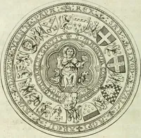 An illustration from Histoire de l'Académie royale des inscriptions et belles lettres, depuis son establissement jusqu'à présent : Avec les Mémoires de littérature tirez des registres de cette Académie depuis son renouvellement jusqu'en 1710 (1736)