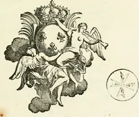 An illustration from Histoire de l'Académie royale des inscriptions et belles lettres, depuis son establissement jusqu'à présent : Avec les Mémoires de littérature tirez des registres de cette Académie depuis son renouvellement jusqu'en 1710 (1736)