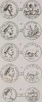 Picture 22 of 42 from Histoire de l'Académie royale des inscriptions et belles lettres, depuis son establissement jusqu'à présent : Avec les Mémoires de littérature tirez des registres de cette Académie depuis son renouvellement jusqu'en 1710 (1736), leaf 303