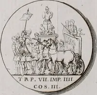 An illustration from Histoire de l'Académie royale des inscriptions et belles lettres, depuis son establissement jusqu'à présent : Avec les Mémoires de littérature tirez des registres de cette Académie depuis son renouvellement jusqu'en 1710 (1736)
