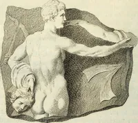 An illustration from Histoire de l'Académie royale des inscriptions et belles lettres, depuis son establissement jusqu'à présent : Avec les Mémoires de littérature tirez des registres de cette Académie depuis son renouvellement jusqu'en 1710 (1736)