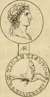 An illustration from Histoire de l'Académie royale des inscriptions et belles lettres, depuis son establissement jusqu'à présent : Avec les Mémoires de littérature tirez des registres de cette Académie depuis son renouvellement jusqu'en 1710 (1736)