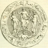 An illustration from Histoire de l'Académie royale des inscriptions et belles lettres, depuis son establissement jusqu'à présent : Avec les Mémoires de littérature tirez des registres de cette Académie depuis son renouvellement jusqu'en 1710 (1736)