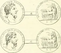 An illustration from Histoire de l'Académie royale des inscriptions et belles lettres, depuis son establissement jusqu'à présent : Avec les Mémoires de littérature tirez des registres de cette Académie depuis son renouvellement jusqu'en 1710 (1736)