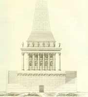 An illustration from Histoire de l'Académie royale des inscriptions et belles lettres, depuis son establissement jusqu'à présent : Avec les Mémoires de littérature tirez des registres de cette Académie depuis son renouvellement jusqu'en 1710 (1736)
