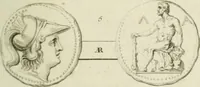 An illustration from Histoire de l'Académie royale des inscriptions et belles lettres, depuis son establissement jusqu'à présent : Avec les Mémoires de littérature tirez des registres de cette Académie depuis son renouvellement jusqu'en 1710 (1736)