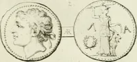 An illustration from Histoire de l'Académie royale des inscriptions et belles lettres, depuis son establissement jusqu'à présent : Avec les Mémoires de littérature tirez des registres de cette Académie depuis son renouvellement jusqu'en 1710 (1736)