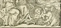 An illustration from Histoire de l'Académie royale des inscriptions et belles lettres, depuis son establissement jusqu'à présent : Avec les Mémoires de littérature tirez des registres de cette Académie depuis son renouvellement jusqu'en 1710 (1736)