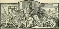 An illustration from Histoire de l'Académie royale des inscriptions et belles lettres, depuis son establissement jusqu'à présent : Avec les Mémoires de littérature tirez des registres de cette Académie depuis son renouvellement jusqu'en 1710 (1736)