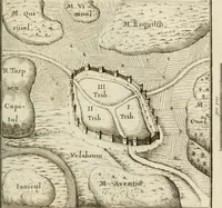 An illustration from Histoire de l'Académie royale des inscriptions et belles lettres, depuis son establissement jusqu'à présent : Avec les Mémoires de littérature tirez des registres de cette Académie depuis son renouvellement jusqu'en 1710 (1736)