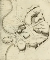 An illustration from Histoire de l'Académie royale des inscriptions et belles lettres, depuis son establissement jusqu'à présent : Avec les Mémoires de littérature tirez des registres de cette Académie depuis son renouvellement jusqu'en 1710 (1736)