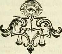 An illustration from Histoire de l'Académie royale des inscriptions et belles lettres, depuis son establissement jusqu'à présent : Avec les Mémoires de littérature tirez des registres de cette Académie depuis son renouvellement jusqu'en 1710 (1736)