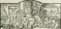 An illustration from Histoire de l'Académie royale des inscriptions et belles lettres, depuis son establissement jusqu'à présent : Avec les Mémoires de littérature tirez des registres de cette Académie depuis son renouvellement jusqu'en 1710 (1736)