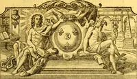 An illustration from Histoire de l'Académie royale des inscriptions et belles lettres, depuis son establissement jusqu'à présent : Avec les Mémoires de littérature tirez des registres de cette Académie depuis son renouvellement jusqu'en 1710 (1736)