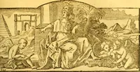 An illustration from Histoire de l'Académie royale des inscriptions et belles lettres, depuis son establissement jusqu'à présent : Avec les Mémoires de littérature tirez des registres de cette Académie depuis son renouvellement jusqu'en 1710 (1736)