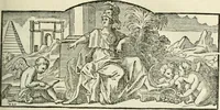 An illustration from Histoire de l'Académie royale des inscriptions et belles lettres, depuis son establissement jusqu'à présent : Avec les Mémoires de littérature tirez des registres de cette Académie depuis son renouvellement jusqu'en 1710 (1736)