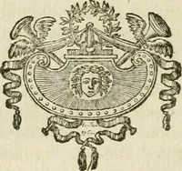 An illustration from Histoire de l'Académie royale des inscriptions et belles lettres, depuis son establissement jusqu'à présent : Avec les Mémoires de littérature tirez des registres de cette Académie depuis son renouvellement jusqu'en 1710 (1736)