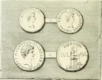 An illustration from Histoire de l'Académie royale des inscriptions et belles lettres, depuis son establissement jusqu'à présent : Avec les Mémoires de littérature tirez des registres de cette Académie depuis son renouvellement jusqu'en 1710 (1736)